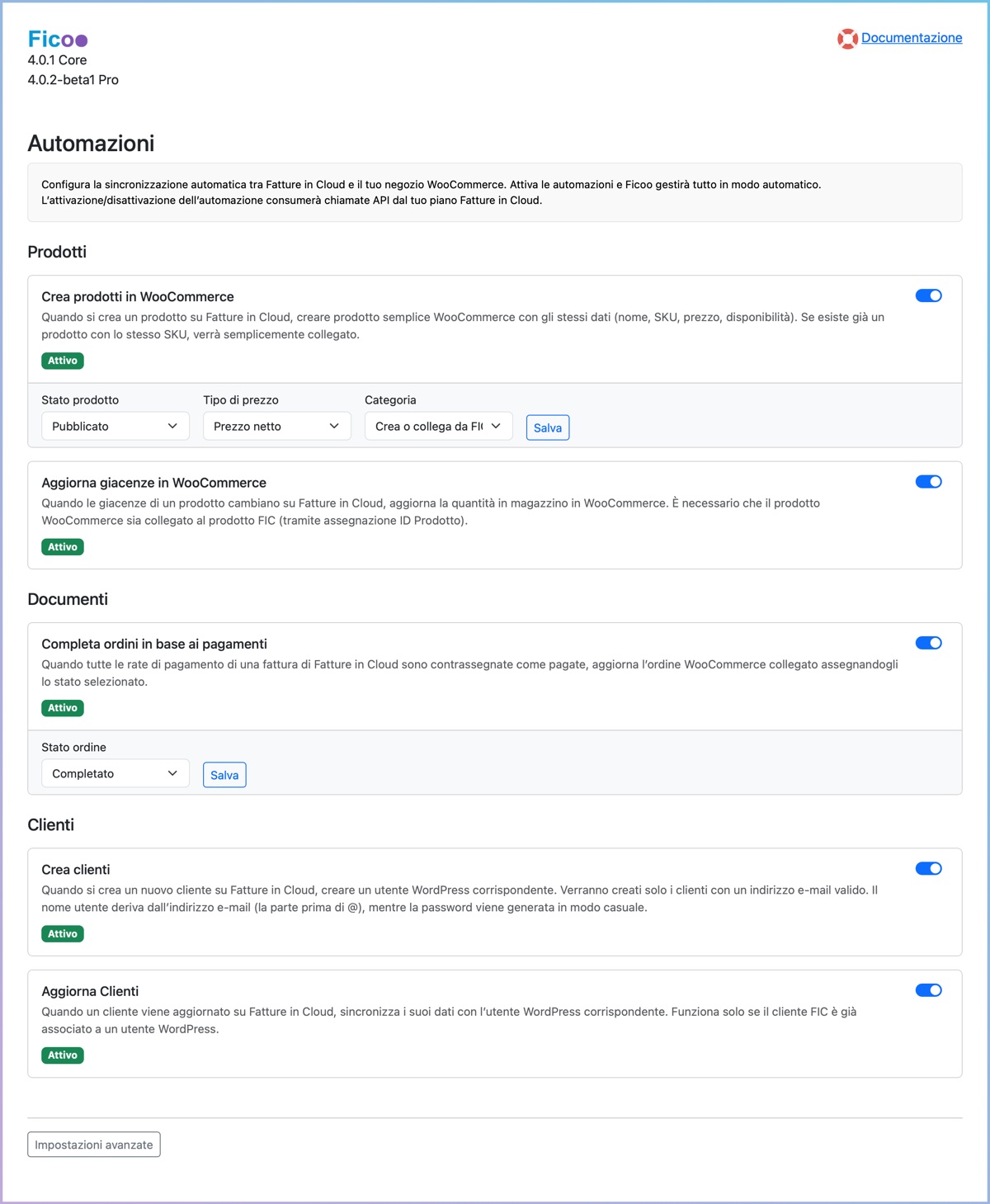Webhook e Automazioni